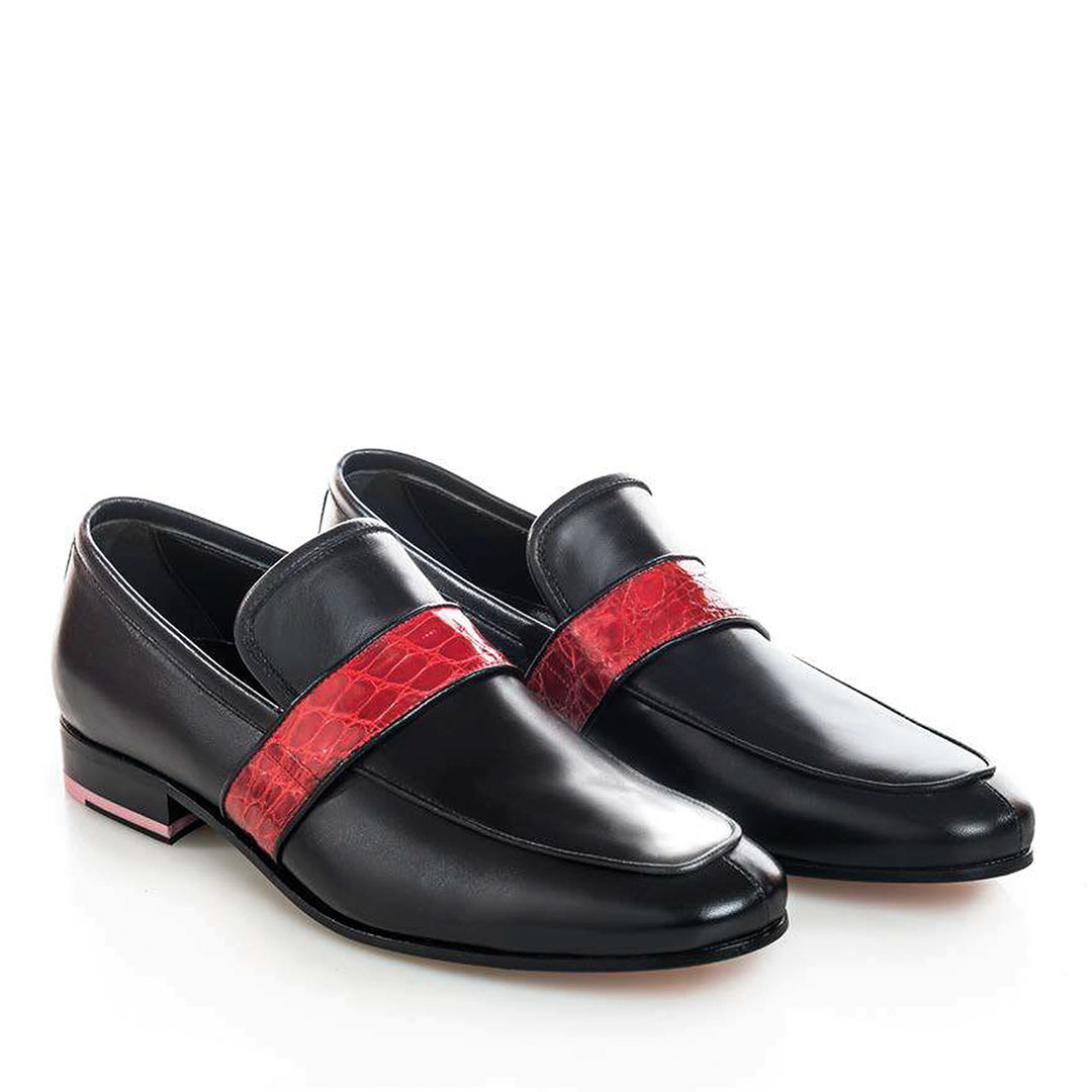 DAEWON – Nappa leather – Genuine crocodile